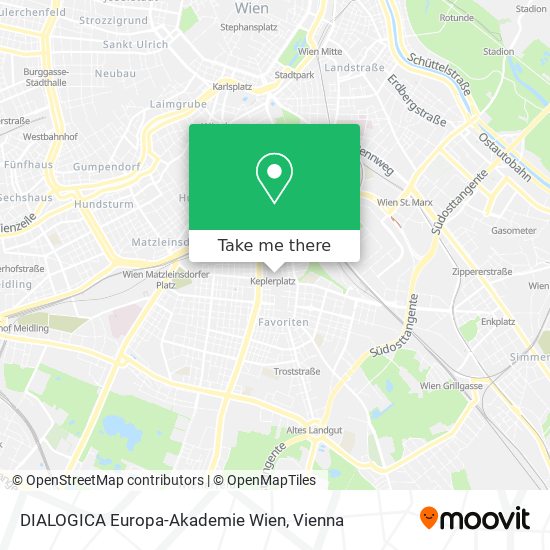 DIALOGICA Europa-Akademie Wien map