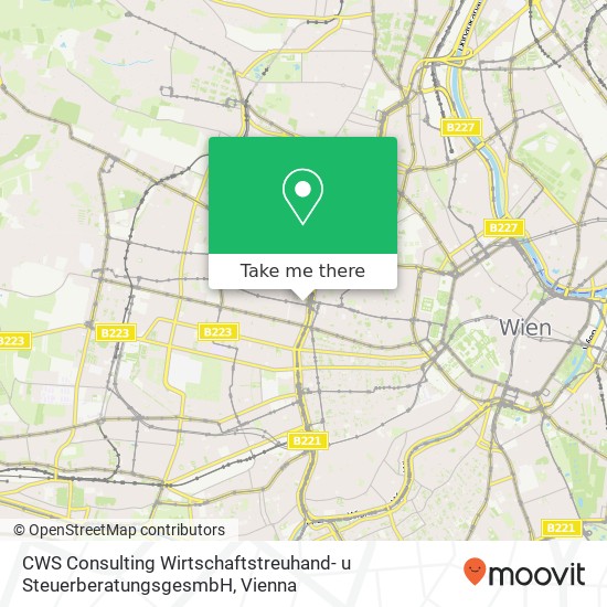 CWS Consulting Wirtschaftstreuhand- u SteuerberatungsgesmbH map