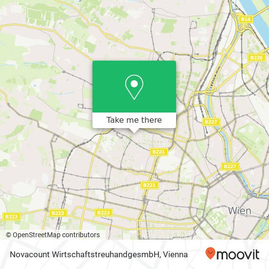 Novacount WirtschaftstreuhandgesmbH map