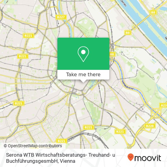 Serona WTB Wirtschaftsberatungs- Treuhand- u BuchführungsgesmbH map