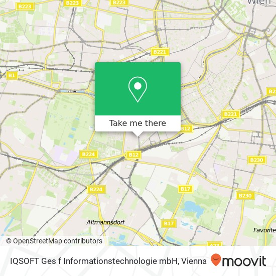 IQSOFT Ges f Informationstechnologie mbH map