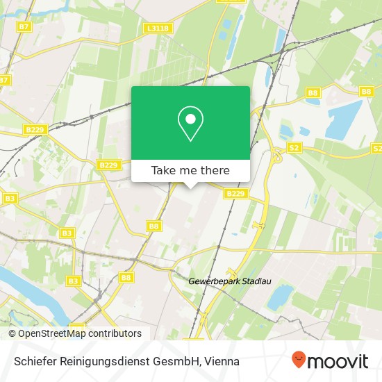 Schiefer Reinigungsdienst GesmbH map
