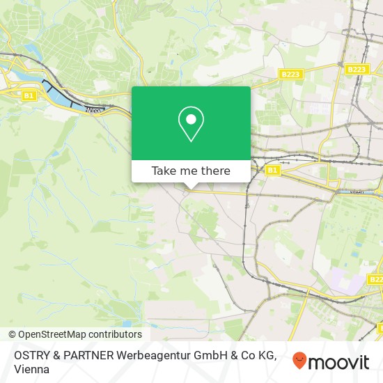 OSTRY & PARTNER Werbeagentur GmbH & Co KG map