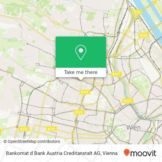 Bankomat d Bank Austria Creditanstalt AG map