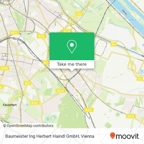 Baumeister Ing Herbert Haindl GmbH map