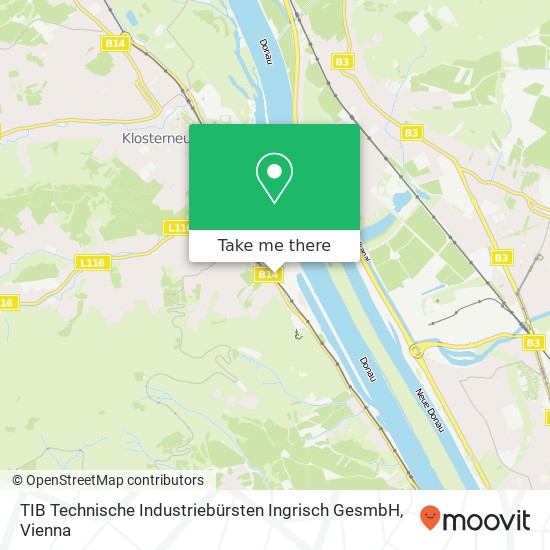 TIB Technische Industriebürsten Ingrisch GesmbH map