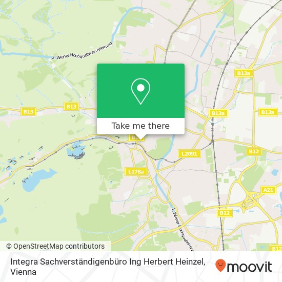 Integra Sachverständigenbüro Ing Herbert Heinzel map