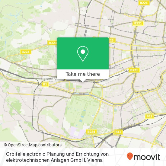 Orbitel electronic Planung und Errichtung von elektrotechnischen Anlagen GmbH map