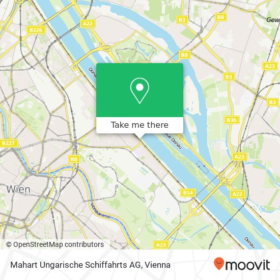 Mahart Ungarische Schiffahrts AG map