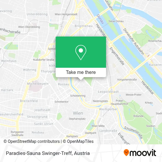 Paradies-Sauna Swinger-Treff map