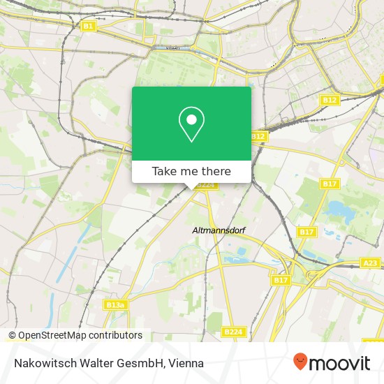 Nakowitsch Walter GesmbH map