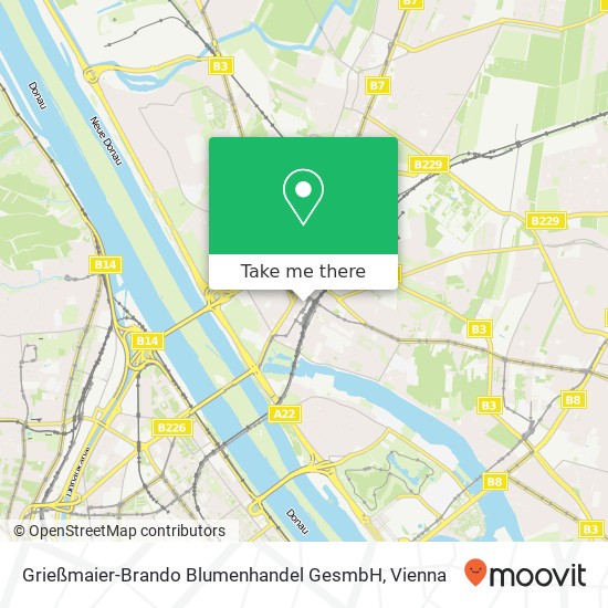 Grießmaier-Brando Blumenhandel GesmbH map