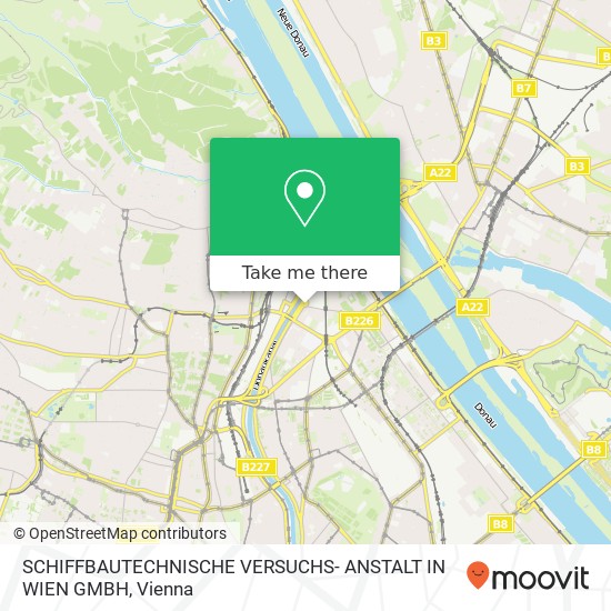 SCHIFFBAUTECHNISCHE VERSUCHS- ANSTALT IN WIEN GMBH map