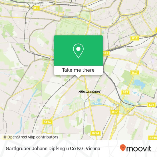 Gartlgruber Johann Dipl-Ing u Co KG map