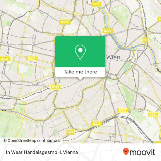 In Wear HandelsgesmbH map