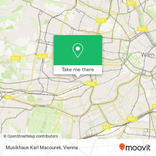 Musikhaus Karl Macourek map