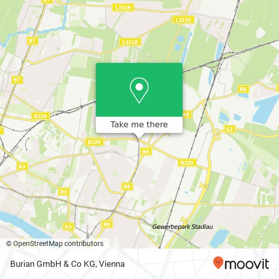 Burian GmbH & Co KG map