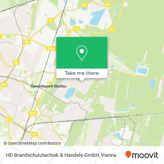 HD Brandschutztechnik & Handels-GmbH map