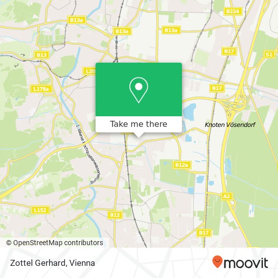 Zottel Gerhard map