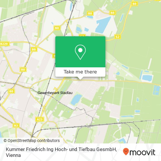 Kummer Friedrich Ing Hoch- und Tiefbau GesmbH map