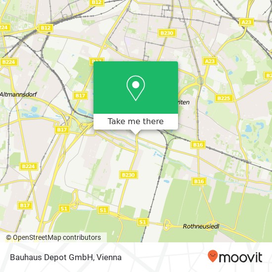 Bauhaus Depot GmbH map