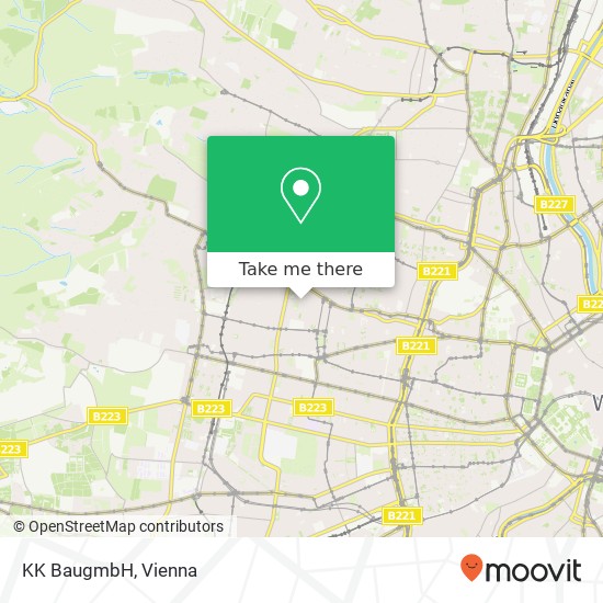 KK BaugmbH map