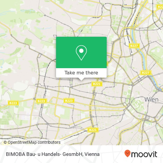 BIMOBA Bau- u Handels- GesmbH map