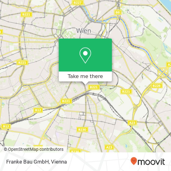 Franke Bau GmbH map