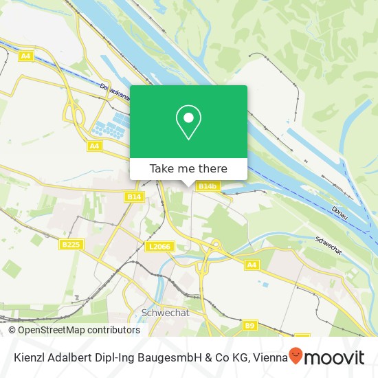 Kienzl Adalbert Dipl-Ing BaugesmbH & Co KG map