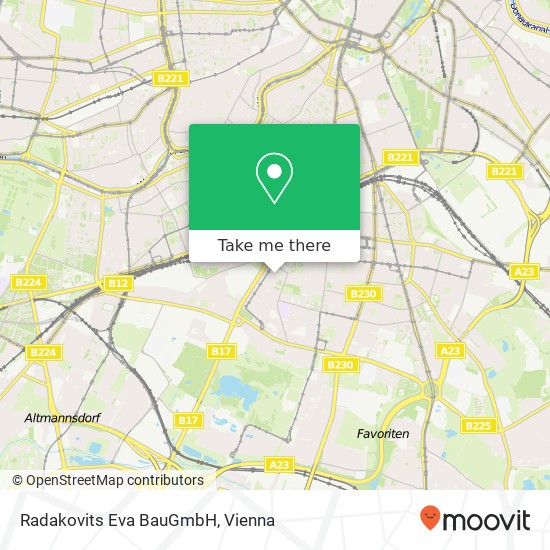 Radakovits Eva BauGmbH map