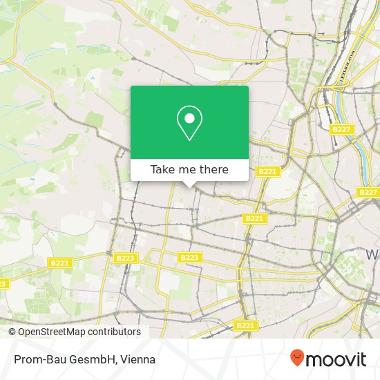Prom-Bau GesmbH map