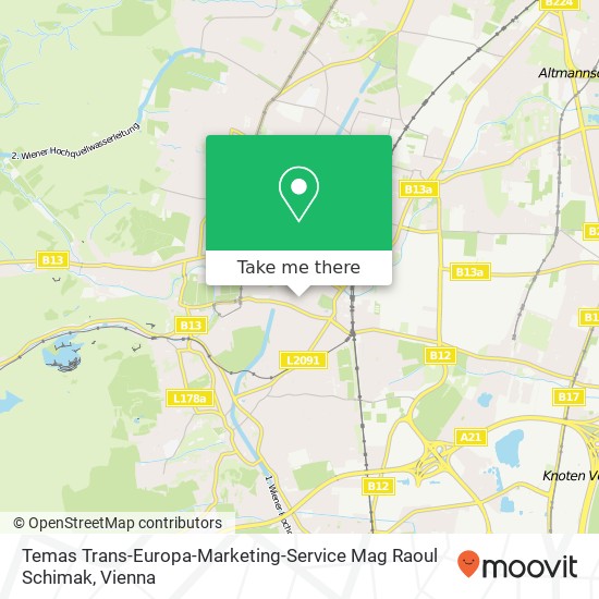 Temas Trans-Europa-Marketing-Service Mag Raoul Schimak map