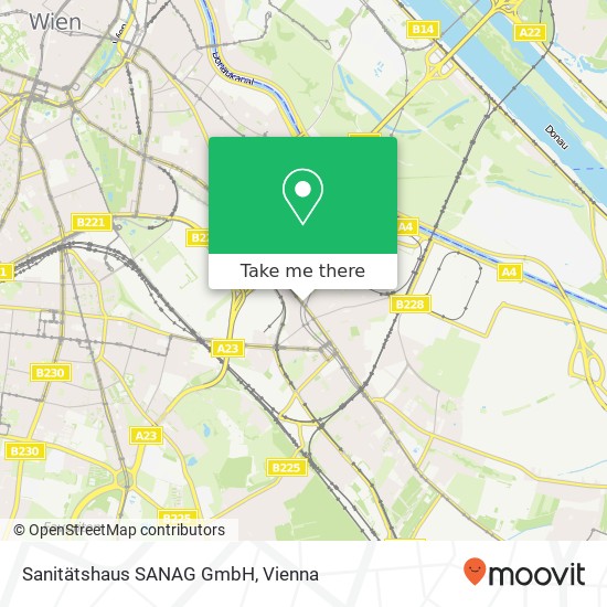 Sanitätshaus SANAG GmbH map
