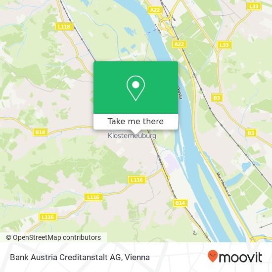 Bank Austria Creditanstalt AG map