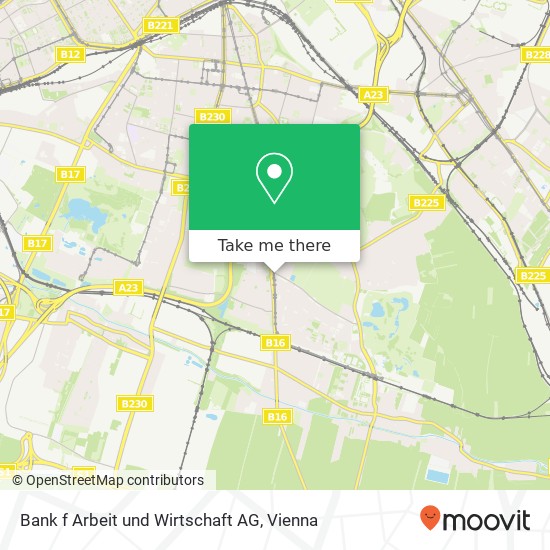 Bank f Arbeit und Wirtschaft AG map