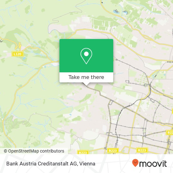 Bank Austria Creditanstalt AG map