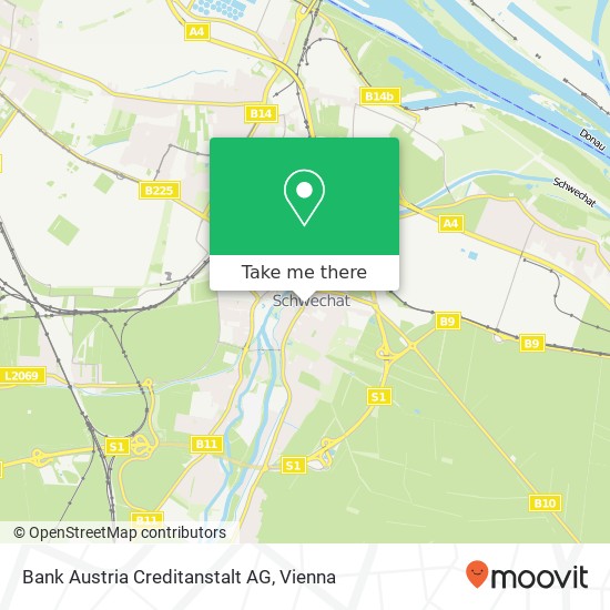 Bank Austria Creditanstalt AG map