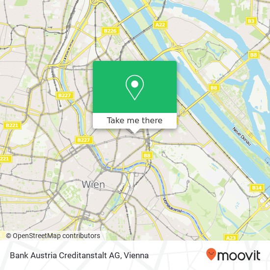 Bank Austria Creditanstalt AG map