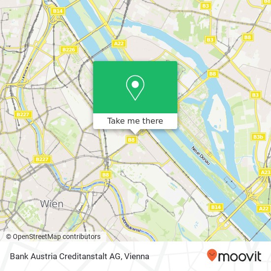 Bank Austria Creditanstalt AG map