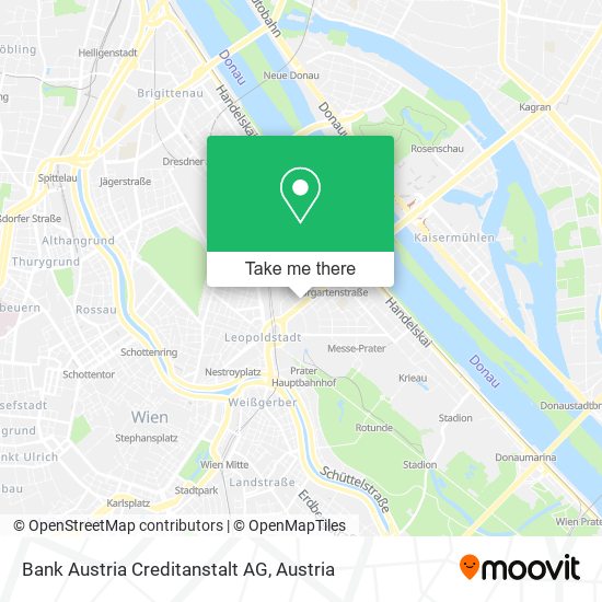 Bank Austria Creditanstalt AG map