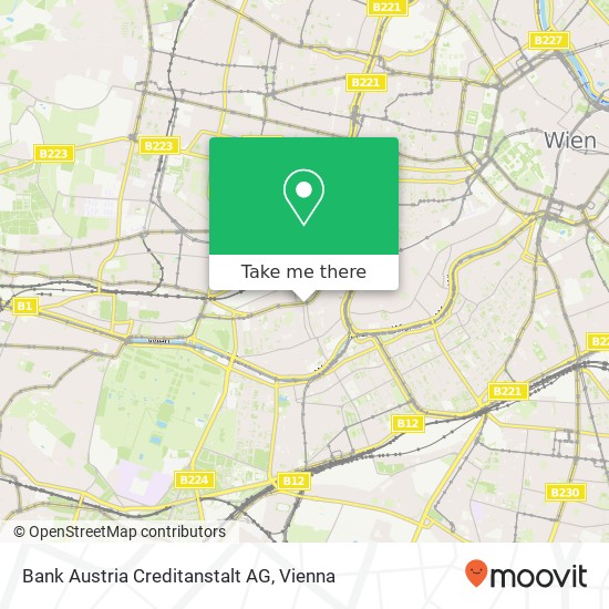 Bank Austria Creditanstalt AG map