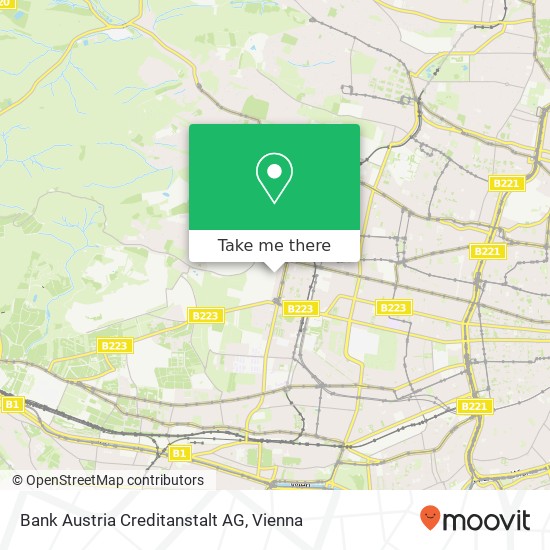 Bank Austria Creditanstalt AG map