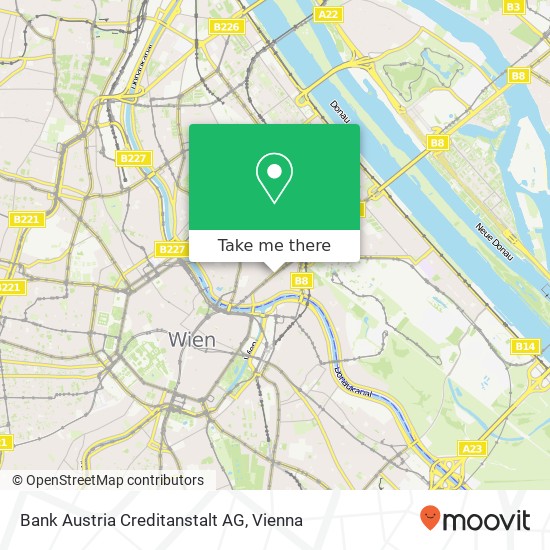 Bank Austria Creditanstalt AG map