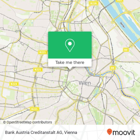 Bank Austria Creditanstalt AG map