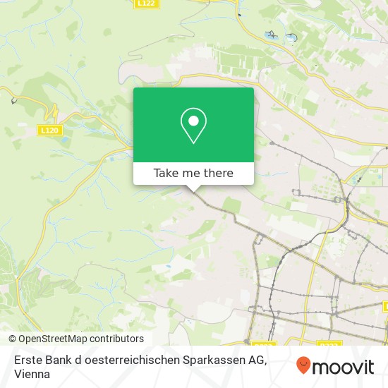 Erste Bank d oesterreichischen Sparkassen AG map