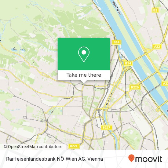 Raiffeisenlandesbank NÖ-Wien AG map