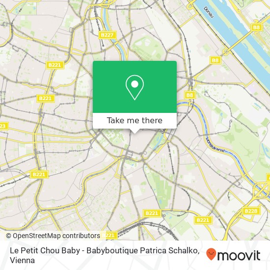 Le Petit Chou Baby - Babyboutique Patrica Schalko map
