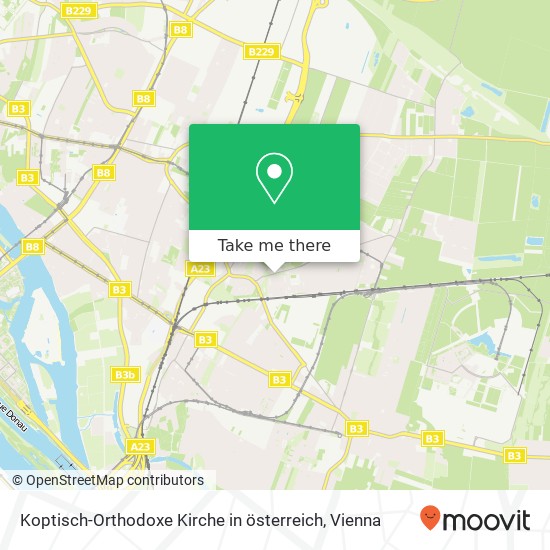 Koptisch-Orthodoxe Kirche in österreich map
