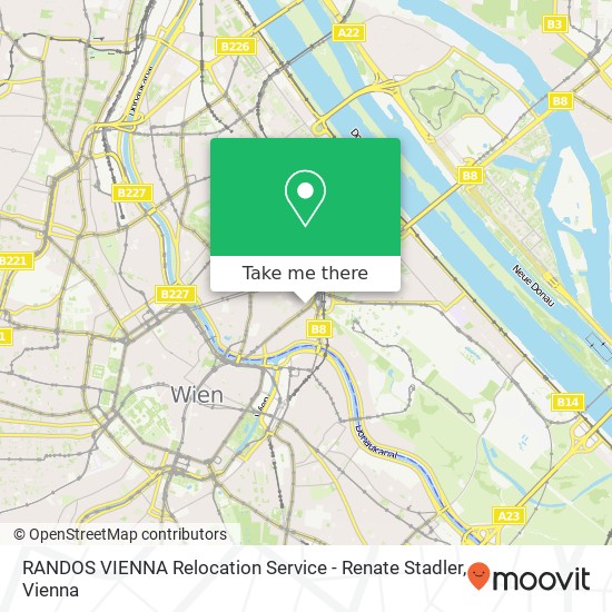 RANDOS VIENNA Relocation Service - Renate Stadler map