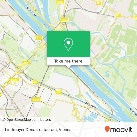 Lindmayer Donaurestaurant map